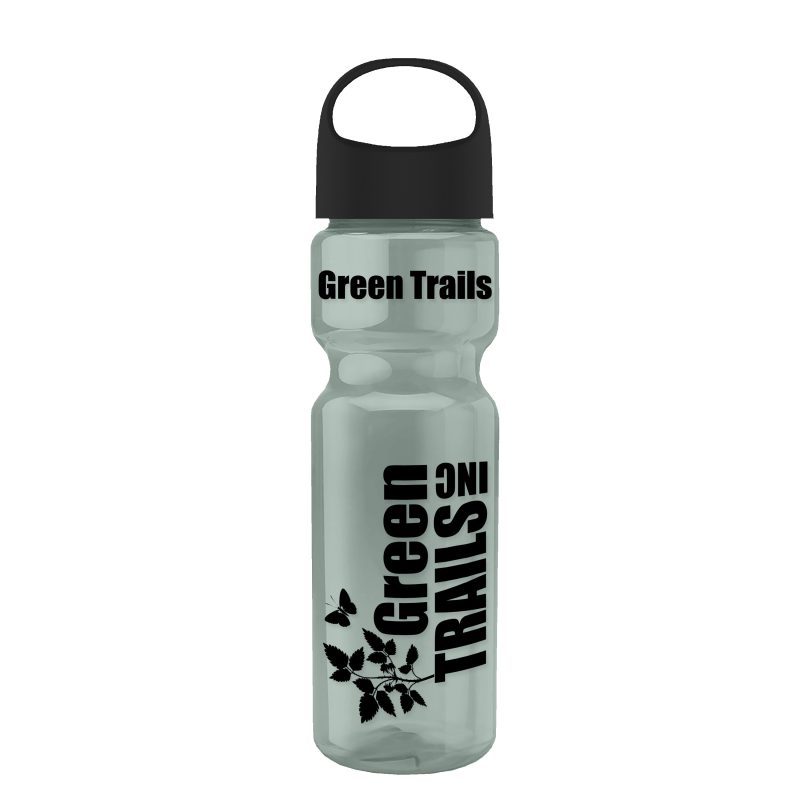 Custom Garyline® Champ Recycled Bottle with Oval Crest Lid - 28 oz.