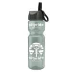 Custom Garyline® Champ Recycled Bottle with Ring-Straw Lid - 28 oz.