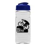 Custom Garyline® Clear Bottle with Flip-Top Lid - 20 oz. - 2