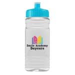 Custom Garyline® Clear Bottle with Push-Pull Lid - 20 oz. - 1