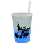 Custom Garyline® Cups-on-the-Go Color-Changing Sport Sipper - 12 oz.