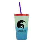 Custom Garyline® Cups-on-the-Go Color-Changing Sport Sipper - 22 oz. - 6