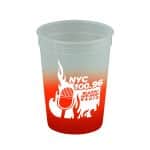 Custom Garyline® Cups-on-the-Go Color-Changing Stadium Cup - 12 oz. - 2