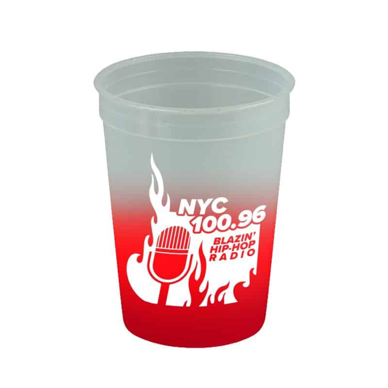 Custom Garyline® Cups-on-the-Go Color-Changing Stadium Cup - 12 oz. - 3