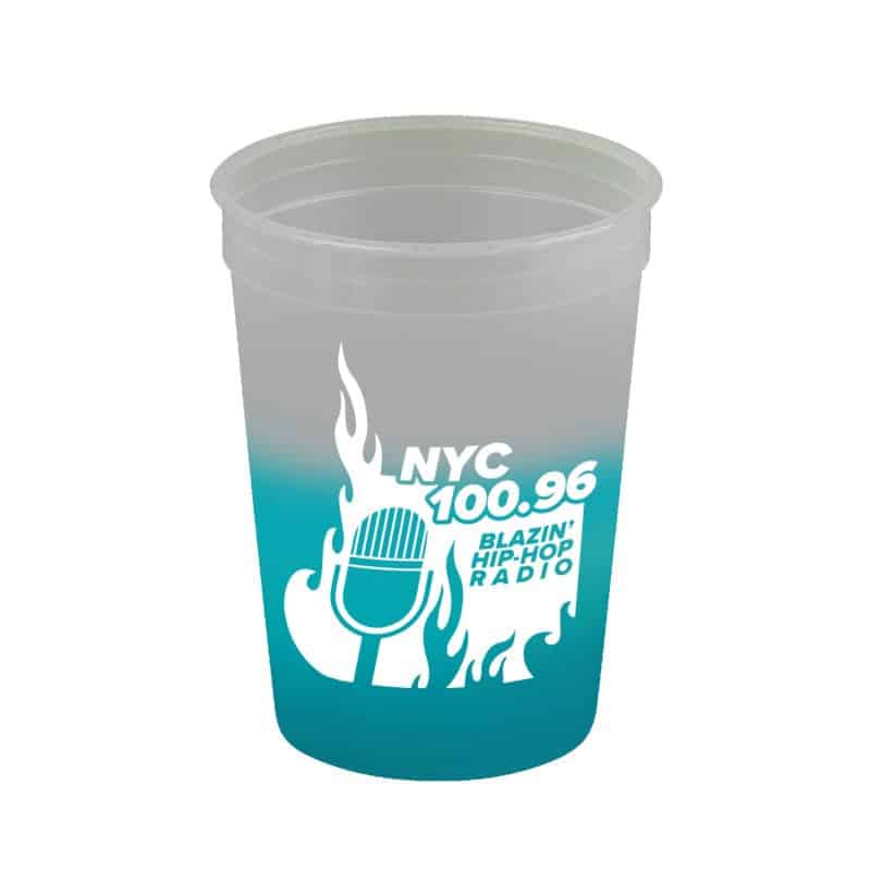 Custom Garyline® Cups-on-the-Go Color-Changing Stadium Cup - 12 oz. - 4