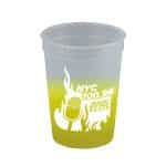 Custom Garyline® Cups-on-the-Go Color-Changing Stadium Cup - 12 oz. - 6