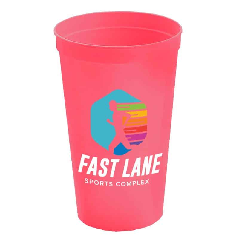 Custom Garyline® Cups-on-the-Go Stadium Cup - 22 oz. - 5