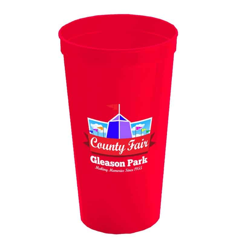 Custom Garyline® Cups-on-the-Go Stadium Cup - 24 oz. - 5
