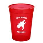 Custom Garyline® Cups-on-the-Go Translucent Stadium Cup - 12 oz. - 4