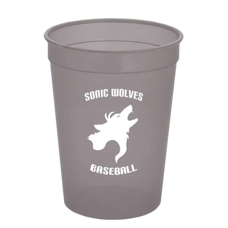 Custom Garyline® Cups-on-the-Go Translucent Stadium Cup - 12 oz.