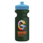 Custom Garyline® Cyclist Recycled Bike Bottle with Push-Pull Lid - 22 oz. - 2