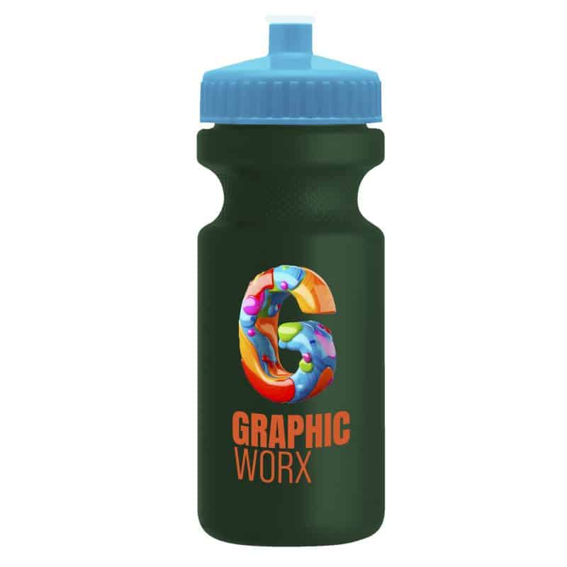 Custom Garyline® Cyclist Recycled Bike Bottle with Push-Pull Lid - 22 oz. - 2