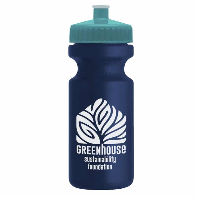 Custom Garyline® Cyclist Recycled Bike Bottle with Push-Pull Lid - 22 oz. - 7