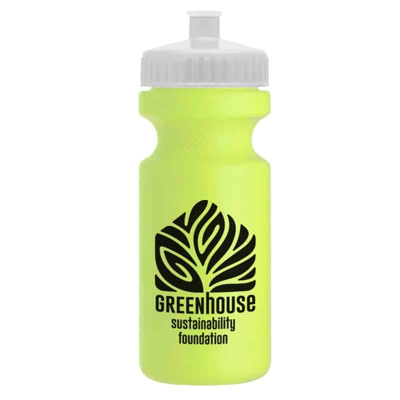Custom Garyline® Cyclist Recycled Bike Bottle with Push-Pull Lid - 22 oz. - 9