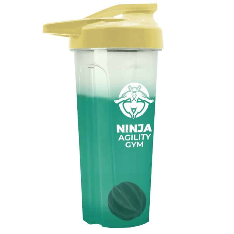 Custom Garyline® Endurance Color-Changing Shaker Tumbler with Drink-Thru Lid and Mixing Ball - 6