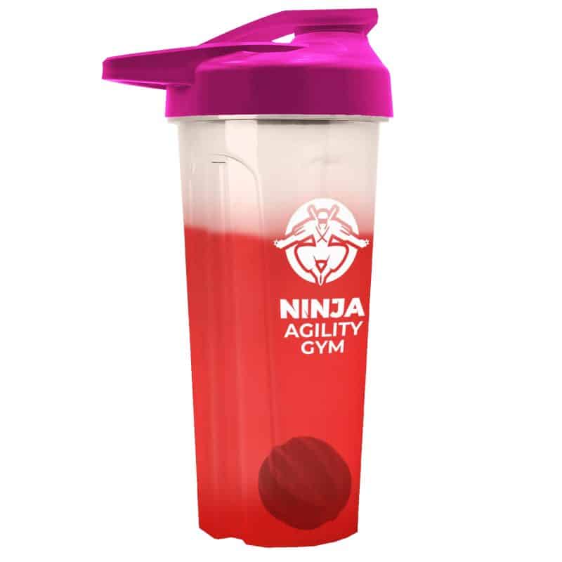 Custom Garyline® Endurance Color-Changing Shaker Tumbler with Drink-Thru Lid and Mixing Ball - 8