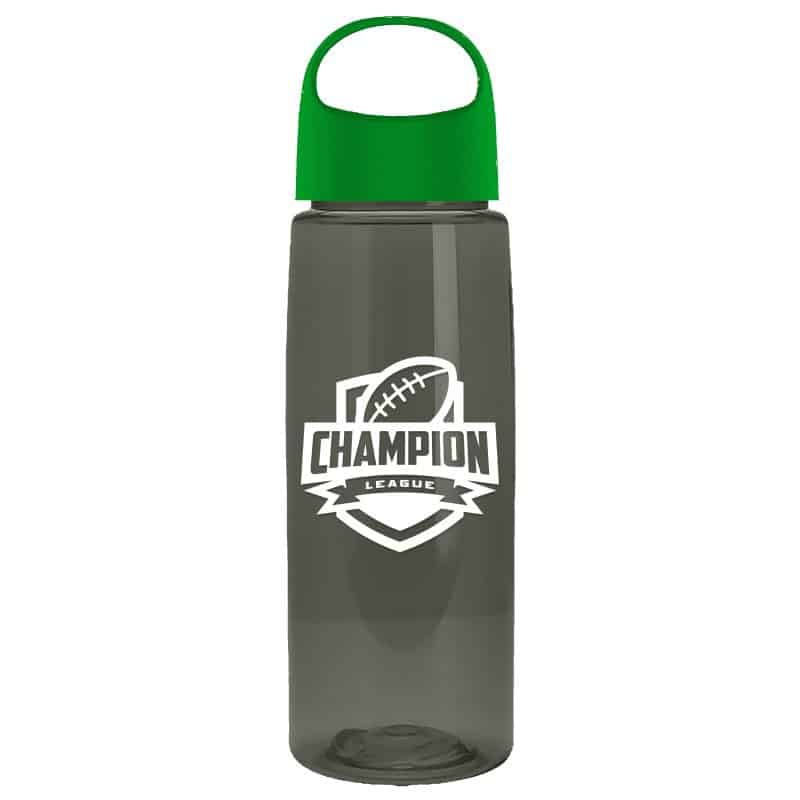 Custom Garyline® Flair Tritan® Bottle with Oval Crest Lid - 26 oz. - 2