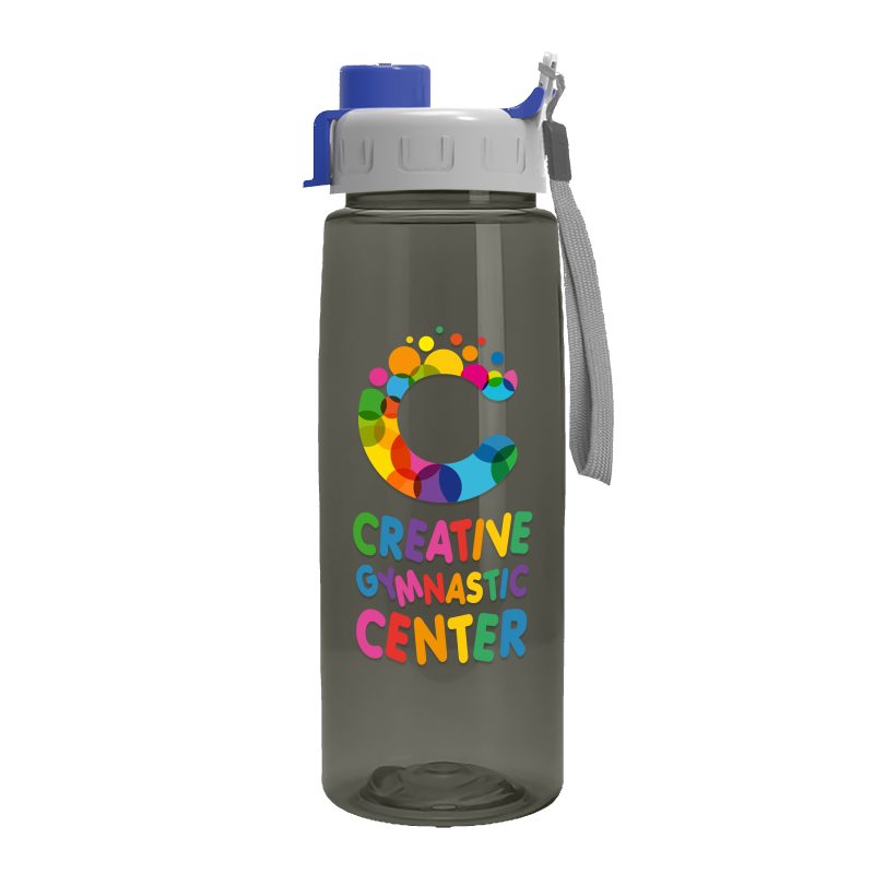 Custom Garyline® Flair Tritan® Bottle with Quick-Snap Lid - 26 oz. - 1