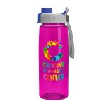 Custom Garyline® Flair Tritan® Bottle with Quick-Snap Lid - 26 oz. - 5