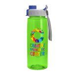 Custom Garyline® Flair Tritan® Bottle with Quick-Snap Lid - 26 oz. - 7