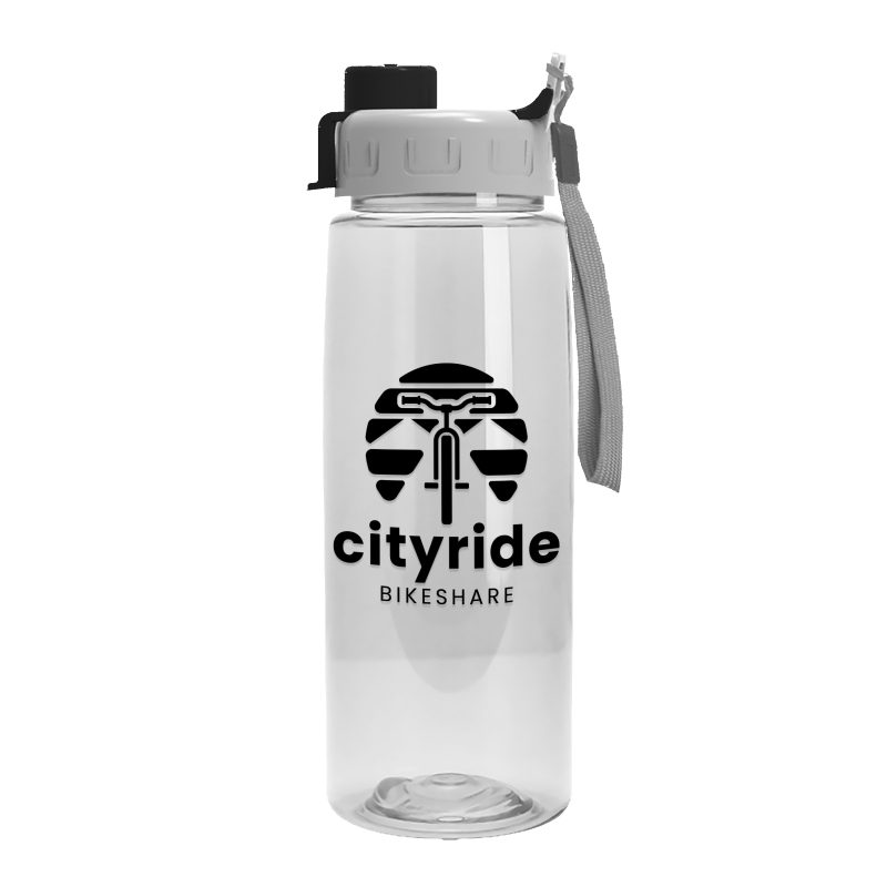 Custom Garyline® Flair Tritan® Bottle with Quick-Snap Lid - 26 oz.