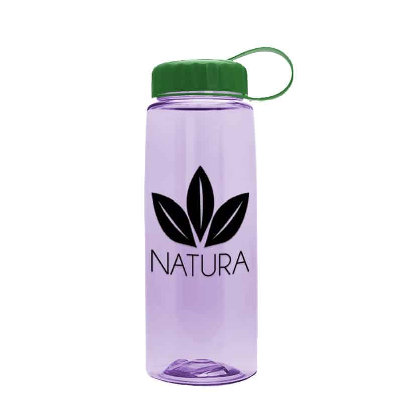 Custom Garyline® Flair Tritan® Bottle with Tethered Lid - 26 oz. - 6