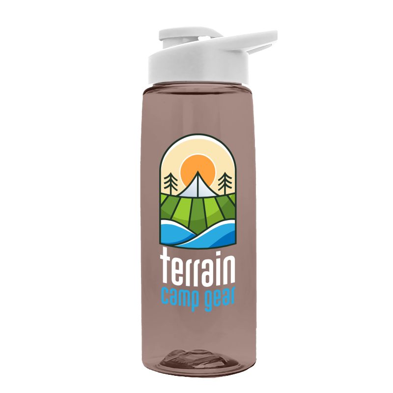 Custom Garyline® Flair Tritan® Renew Bottle with Drink-Thru Lid - 26 oz. - 3