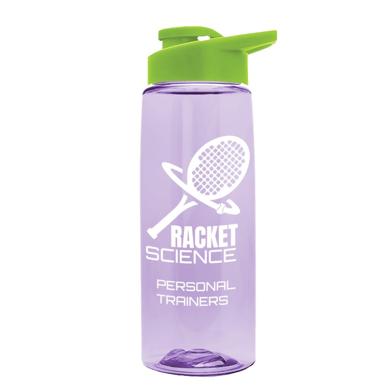 Custom Garyline® Flair Tritan® Renew Bottle with Drink-Thru Lid - 26 oz. - 8