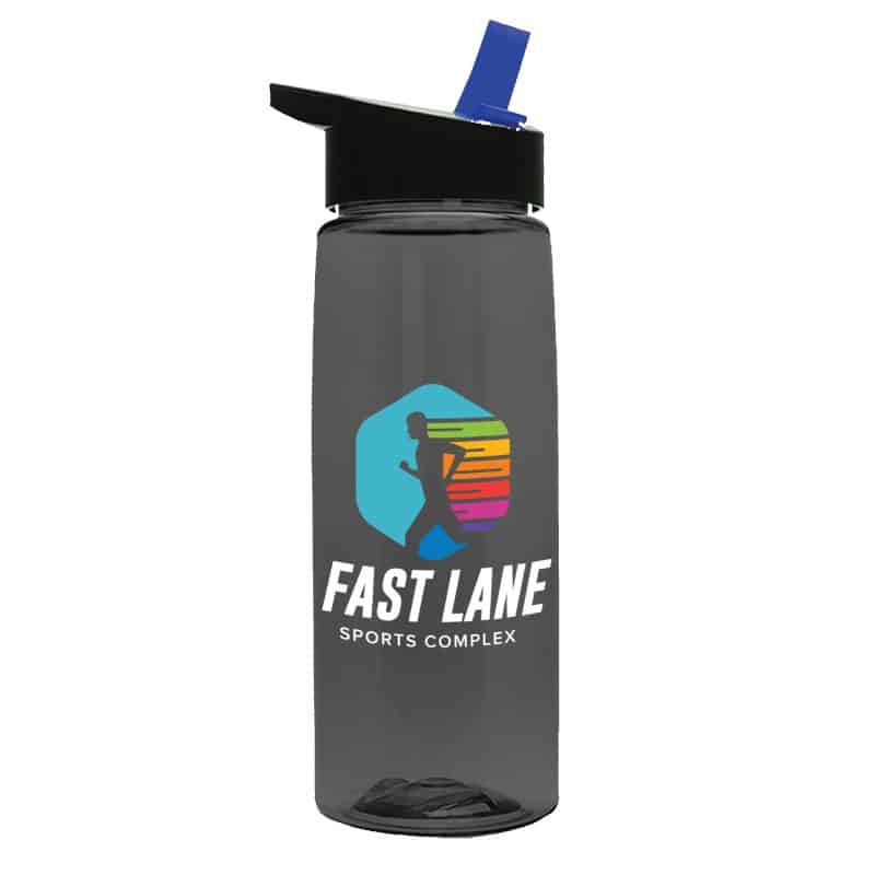 Custom Garyline® Flair Tritan® Renew Bottle with Flip-Straw Lid - 26 oz. - 1