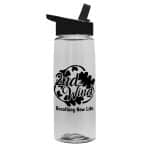 Custom Garyline® Flair Tritan® Renew Bottle with Flip-Straw Lid - 26 oz.