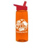 Custom Garyline® Flair Tritan® Renew Bottle with Flip-Straw Lid - 26 oz. - 6