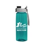 Custom Garyline® Flair Tritan® Renew Bottle with Ring-Straw Lid - 26 oz. - 8