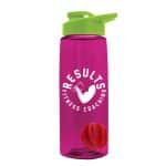 Custom Garyline® Flair Tritan® Shaker Bottle with Drink-Thru Lid and Mixing Ball - 26 oz. - 9