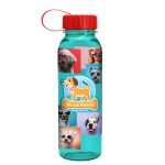 Custom Garyline® Flat-Sided Tritan® Bottle with Tethered Lid - 24 oz. - 7