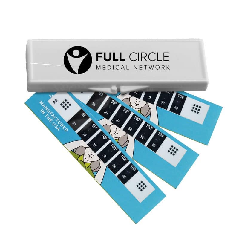 Custom Garyline® Forehead Thermometer Kit - 3 Pack