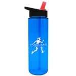 Custom Garyline® Freedom Tritan® Bottle with Flip-Straw Lid - 28 oz. - 4