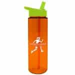 Custom Garyline® Freedom Tritan® Bottle with Flip-Straw Lid - 28 oz. - 7