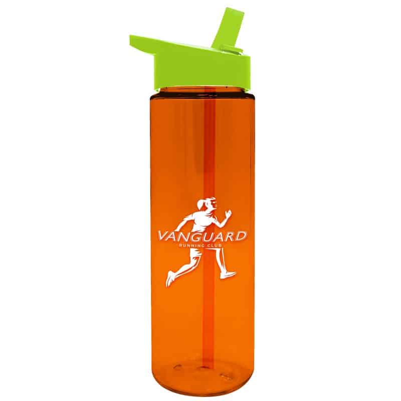 Custom Garyline® Freedom Tritan® Bottle with Flip-Straw Lid - 28 oz. - 7