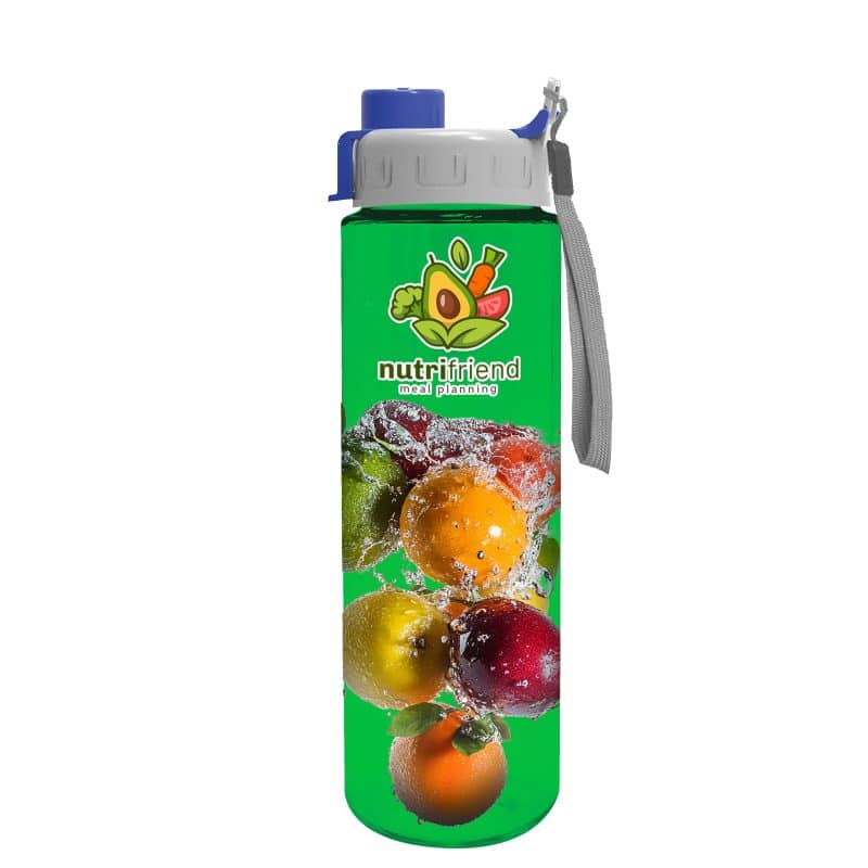 Custom Garyline® Freedom Tritan® Bottle with Quick-Snap Lid - 28 oz. - 3