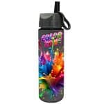 Custom Garyline® Freedom Tritan® Bottle with Ring-Straw Lid - 28 oz. - 1