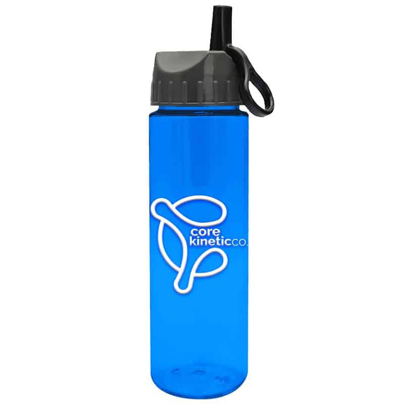 Custom Garyline® Freedom Tritan® Bottle with Ring-Straw Lid - 28 oz. - 2