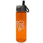 Custom Garyline® Freedom Tritan® Bottle with Ring-Straw Lid - 28 oz. - 4