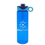 Custom Garyline® Freedom Tritan® Bottle with Two-Tone Drink-Thru Lid with Silicone Loop - 28 oz. - 2