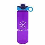 Custom Garyline® Freedom Tritan® Bottle with Two-Tone Drink-Thru Lid with Silicone Loop - 28 oz. - 6