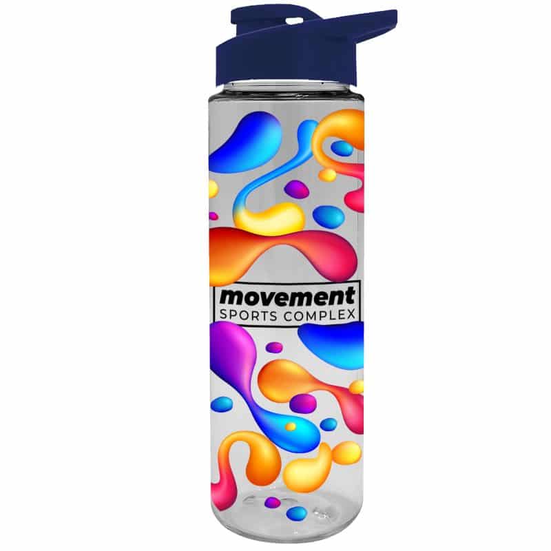 Custom Garyline® Freedom Tritan® Renew Bottle with Drink-Thru Lid - 28 oz. - 1