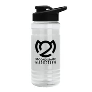 Custom Garyline® Groove Tritan® Bottle with Drink-Thru Lid - 20 oz.