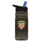 Custom Garyline® Groove Tritan® Bottle with Flip-Straw Lid - 20 oz. - 3
