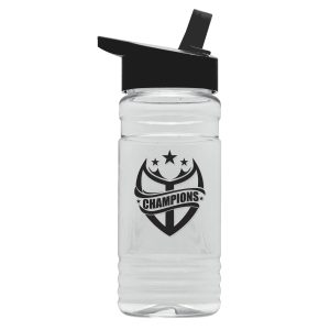 Custom Garyline® Groove Tritan® Bottle with Flip-Straw Lid - 20 oz.