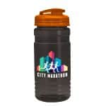 Custom Garyline® Groove Tritan® Bottle with Flip-Top Lid - 20 oz. - 6