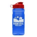 Custom Garyline® Groove Tritan® Bottle with Flip-Top Lid and Infuser - 20 oz. - 1